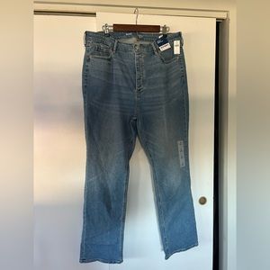Old Navy Extra High Rose Kicker Boot-Cut Jeans